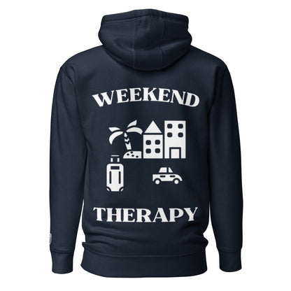 Weekend Therapy Travel Hoodie – Getaway Edition by Weekend Therapy™ – Weekend Therapy Clothing