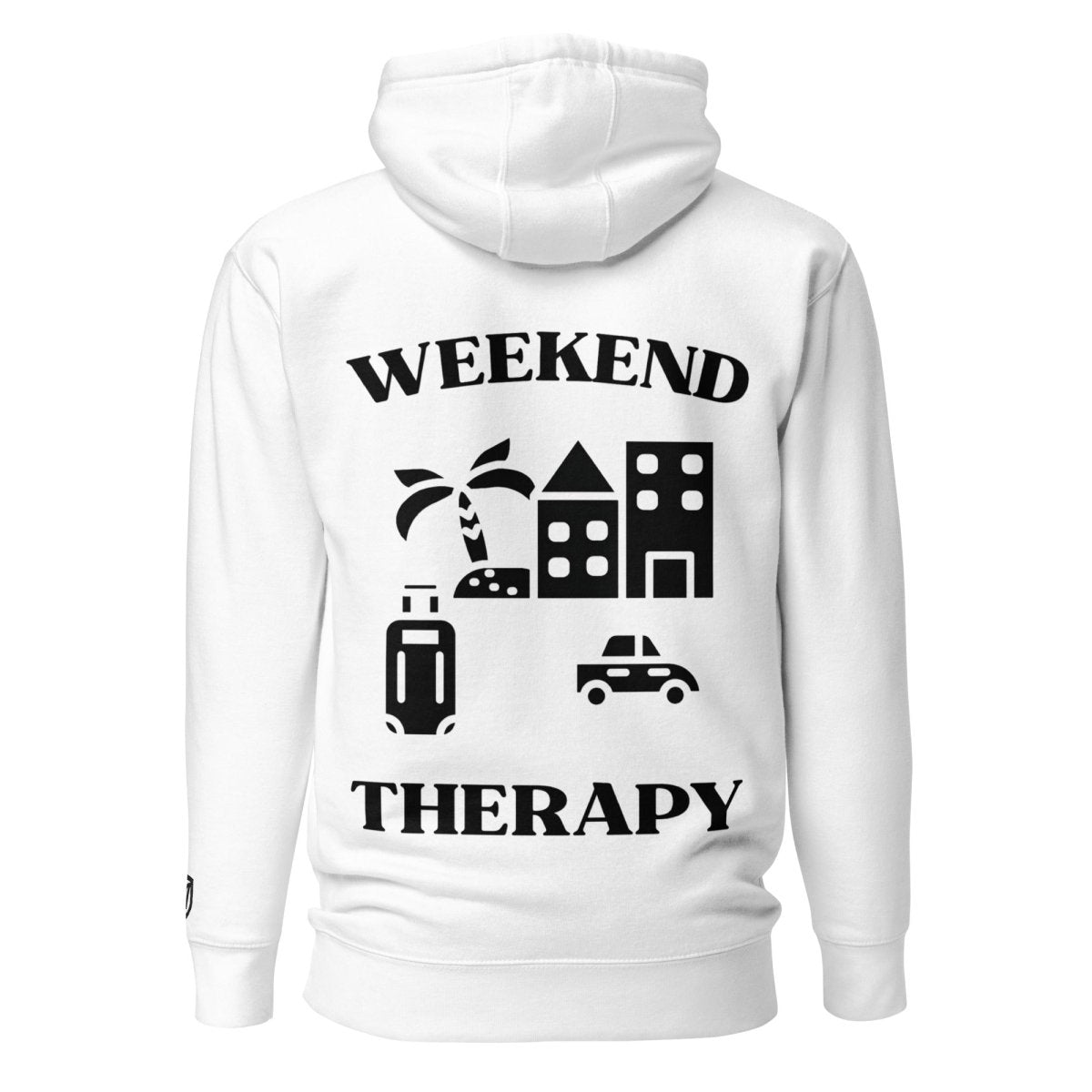 Weekend Therapy Travel Hoodie – Getaway Edition by Weekend Therapy™ – Weekend Therapy Clothing