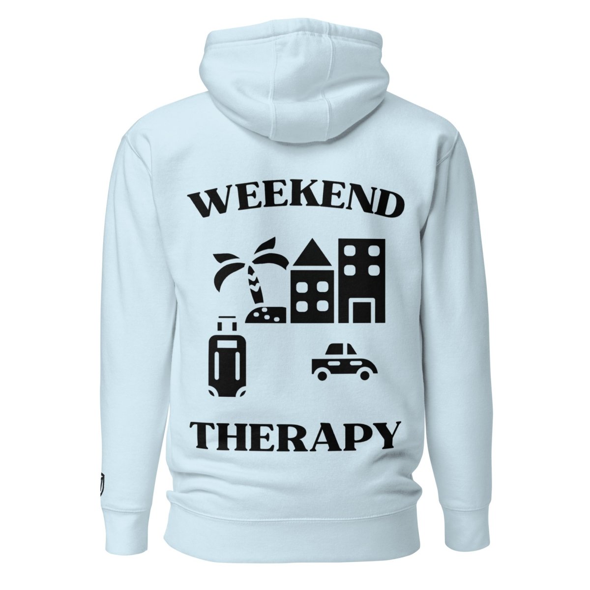 Weekend Therapy Travel Hoodie – Getaway Edition by Weekend Therapy™ – Weekend Therapy Clothing