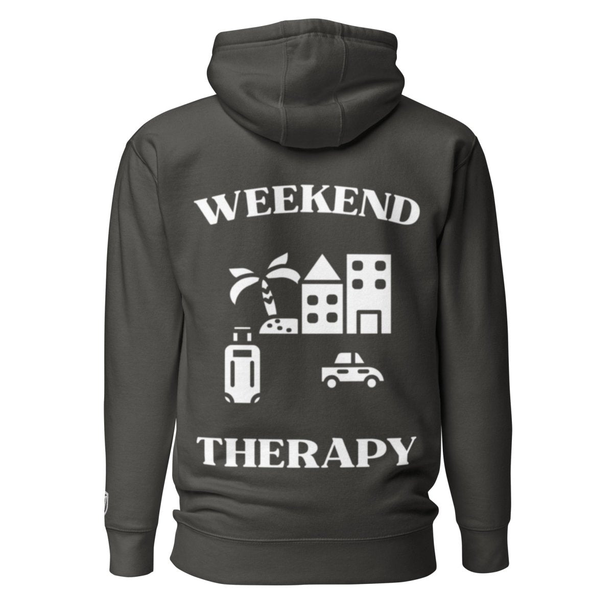 Weekend Therapy Travel Hoodie – Getaway Edition by Weekend Therapy™ – Weekend Therapy Clothing