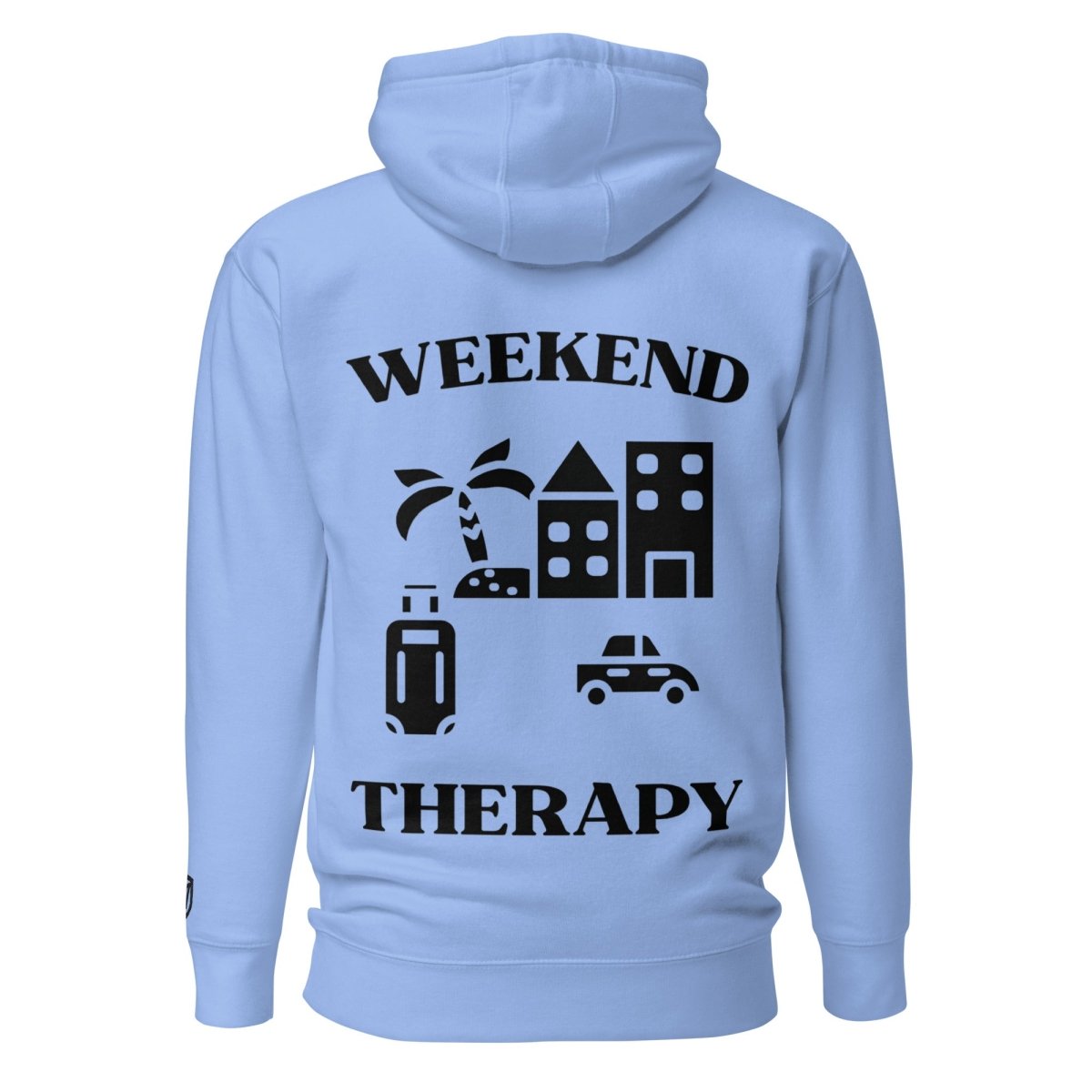 Weekend Therapy Travel Hoodie – Getaway Edition by Weekend Therapy™ – Weekend Therapy Clothing