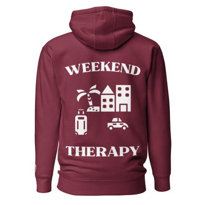Weekend Therapy Travel Hoodie – Getaway Edition by Weekend Therapy™ – Weekend Therapy Clothing