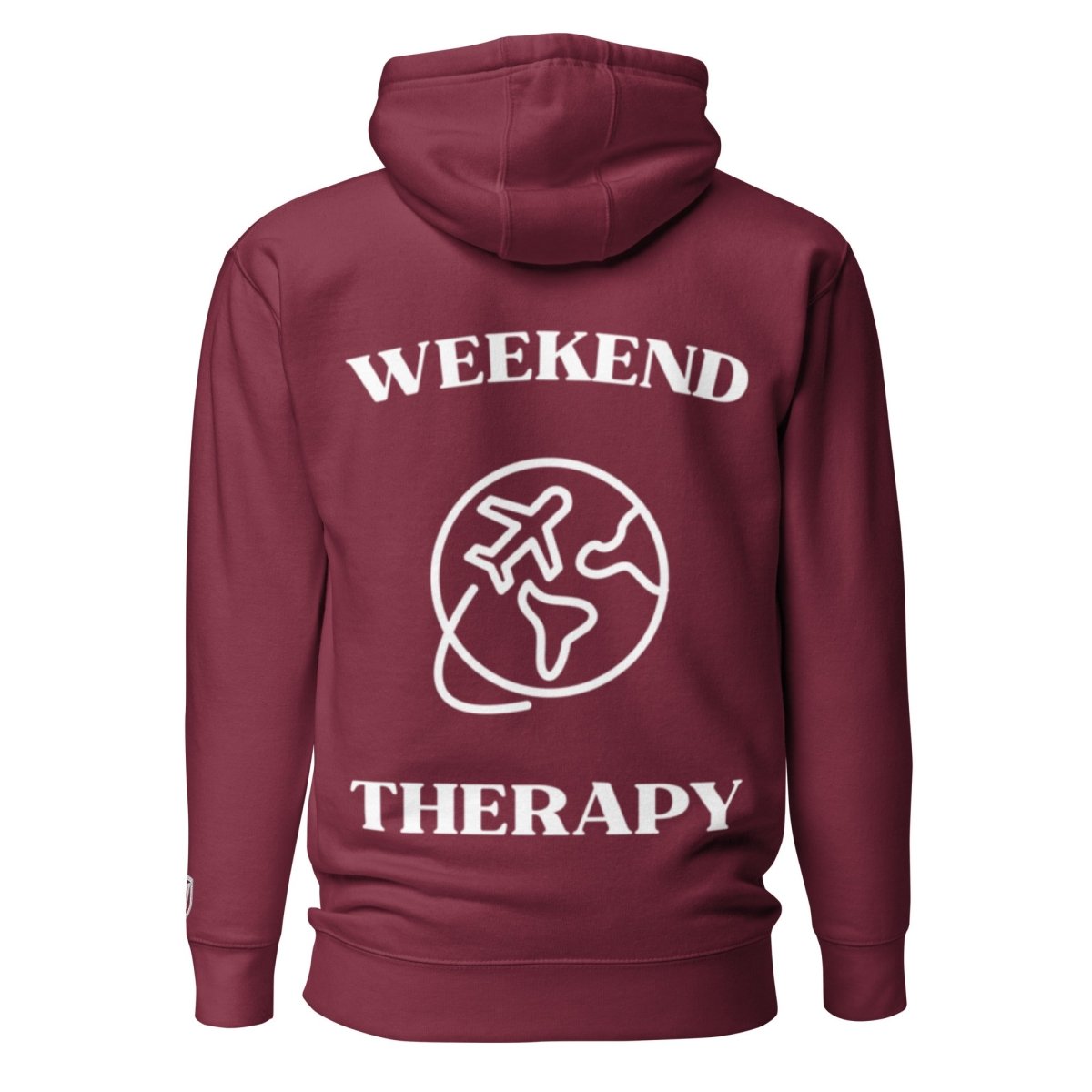 Weekend Therapy Travel Hoodie – Global Flight Edition by Weekend Therapy™ – Weekend Therapy Clothing