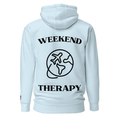 Weekend Therapy Travel Hoodie – Global Flight Edition by Weekend Therapy™ – Weekend Therapy Clothing