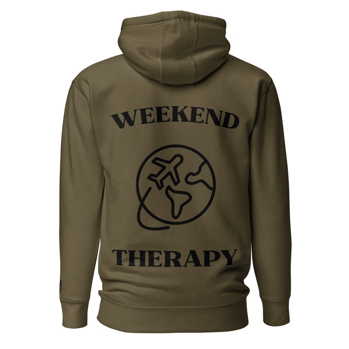 Weekend Therapy Travel Hoodie – Global Flight Edition by Weekend Therapy™ – Weekend Therapy Clothing