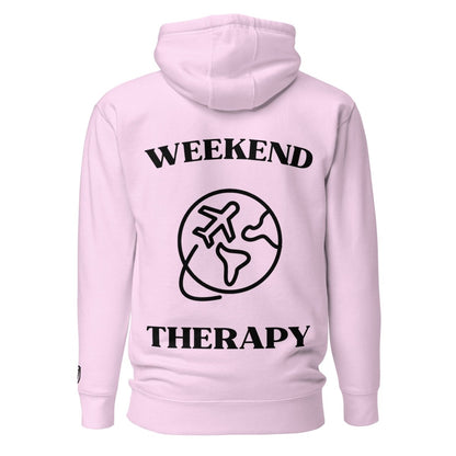 Weekend Therapy Travel Hoodie – Global Flight Edition by Weekend Therapy™ – Weekend Therapy Clothing