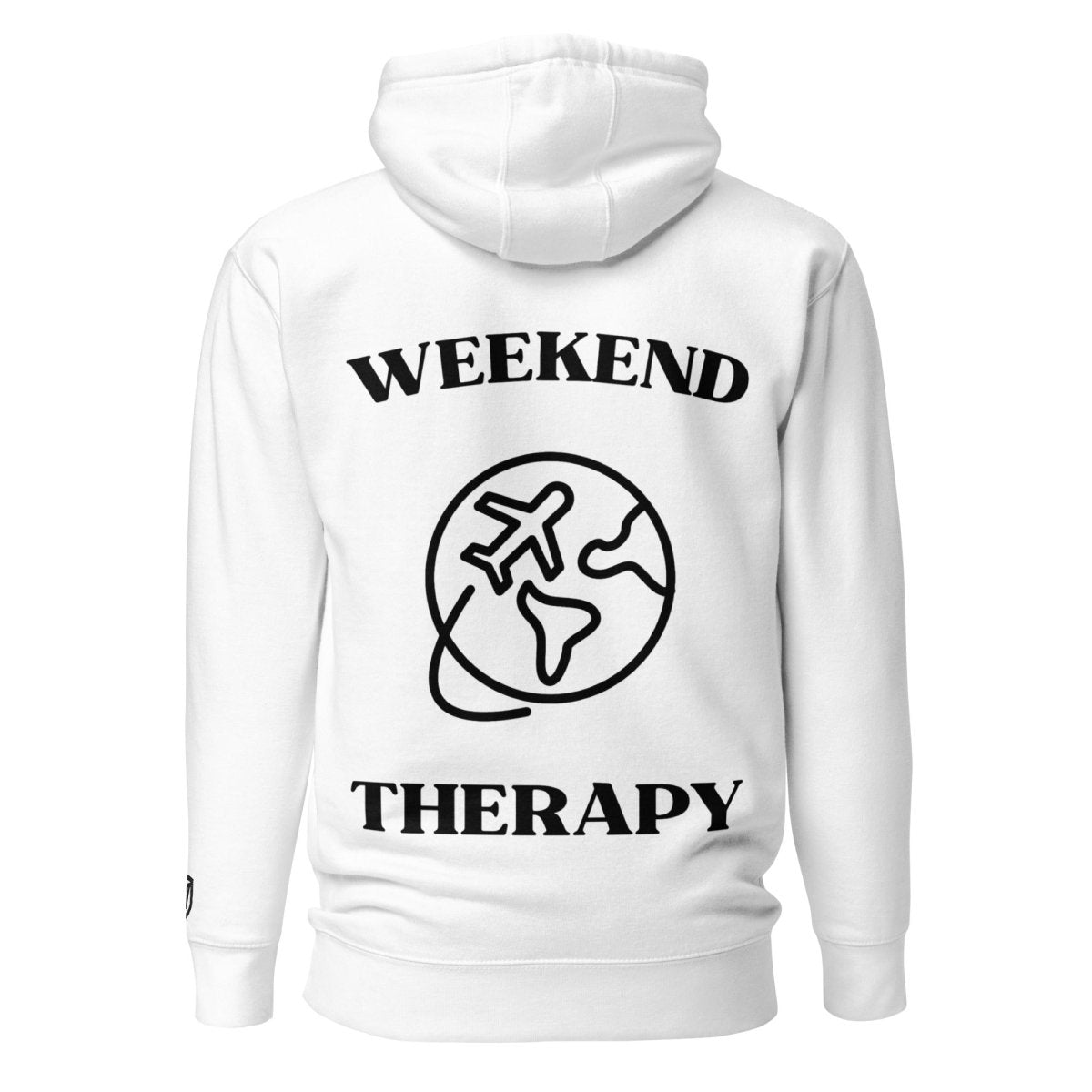 Weekend Therapy Travel Hoodie – Global Flight Edition by Weekend Therapy™ – Weekend Therapy Clothing