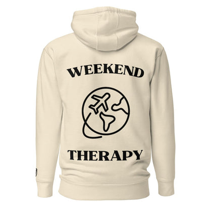 Weekend Therapy Travel Hoodie – Global Flight Edition by Weekend Therapy™ – Weekend Therapy Clothing