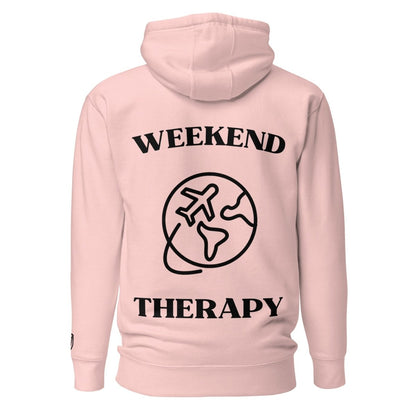 Weekend Therapy Travel Hoodie – Global Flight Edition by Weekend Therapy™ – Weekend Therapy Clothing