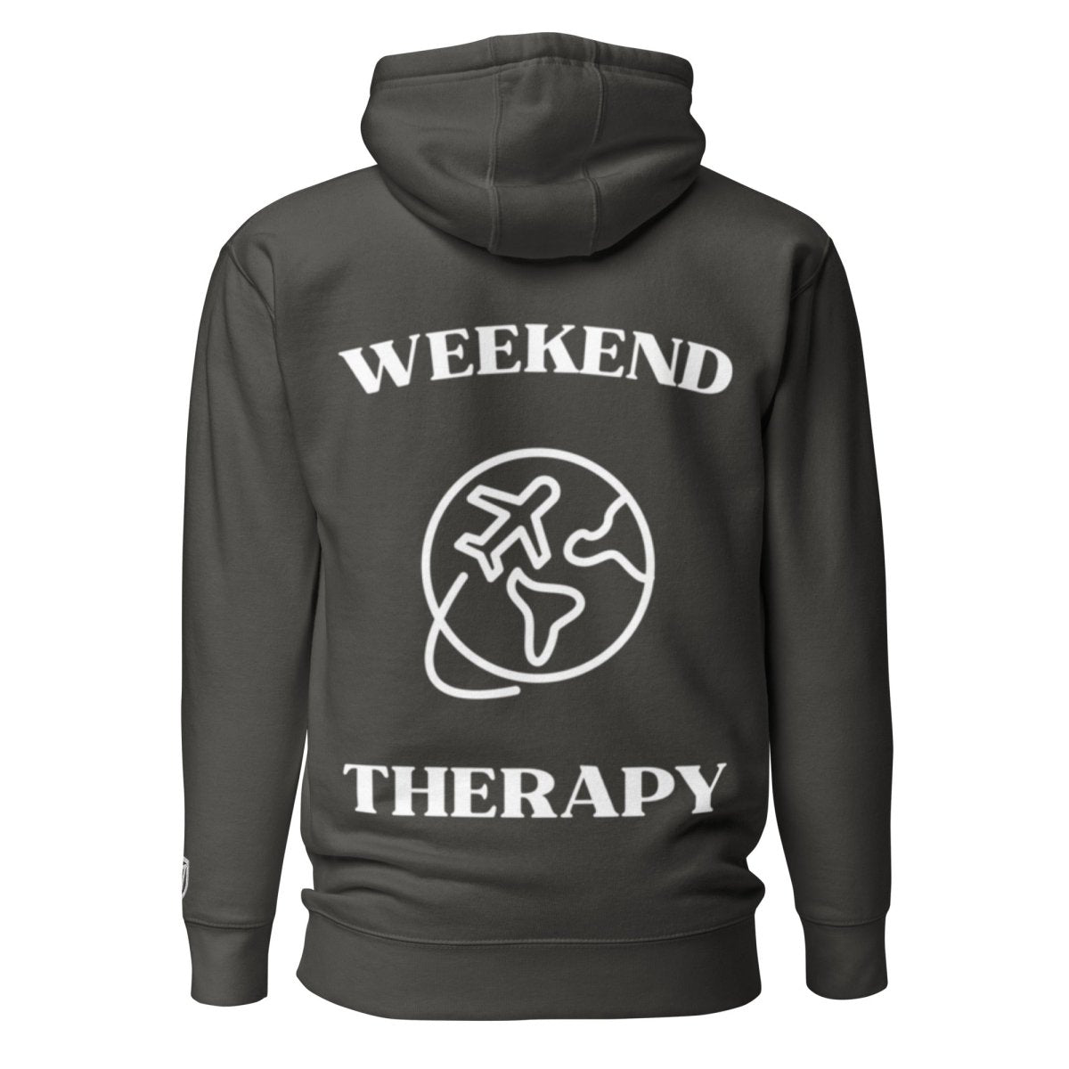 Weekend Therapy Travel Hoodie – Global Flight Edition by Weekend Therapy™ – Weekend Therapy Clothing