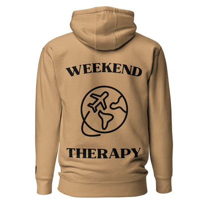 Weekend Therapy Travel Hoodie – Global Flight Edition by Weekend Therapy™ – Weekend Therapy Clothing
