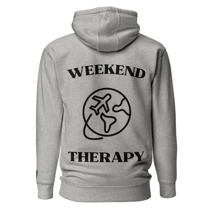 Weekend Therapy Travel Hoodie – Global Flight Edition by Weekend Therapy™ – Weekend Therapy Clothing