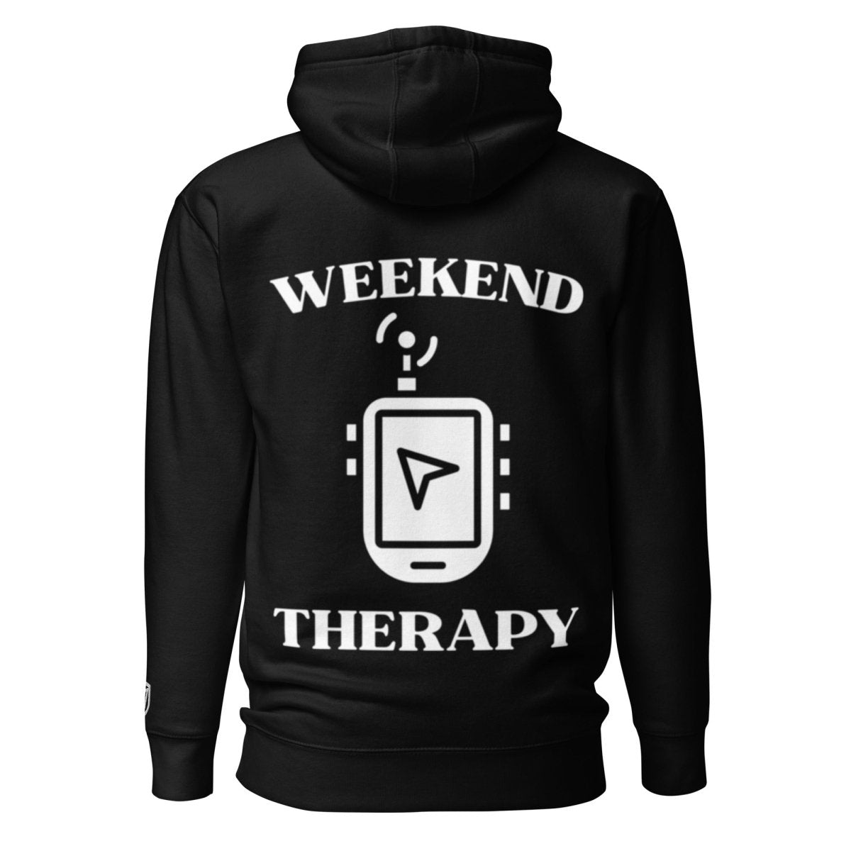 Weekend Therapy Treasure Hunting Hoodie – GPS Device Edition by Weekend Therapy™ – Weekend Therapy Clothing