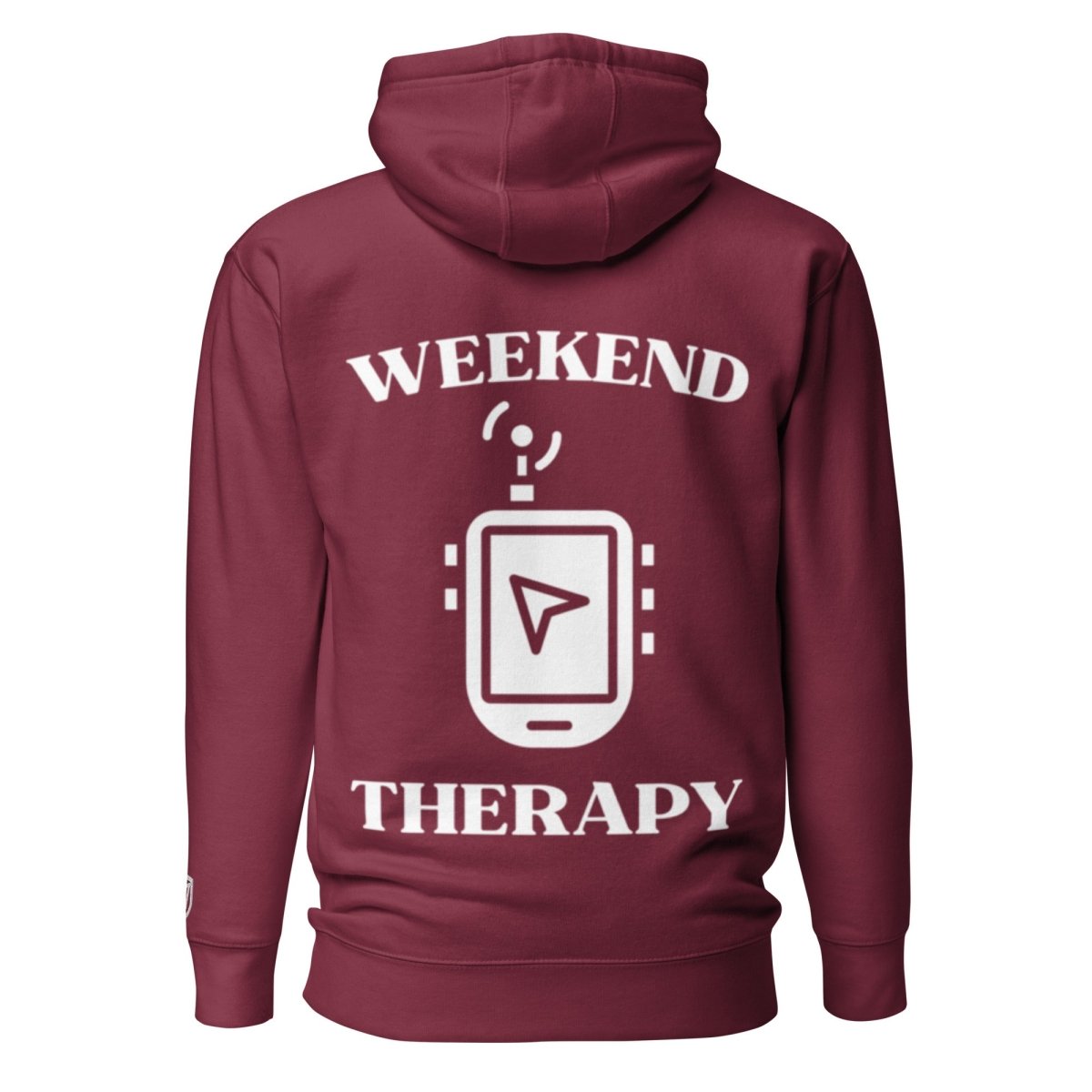 Weekend Therapy Treasure Hunting Hoodie – GPS Device Edition by Weekend Therapy™ – Weekend Therapy Clothing