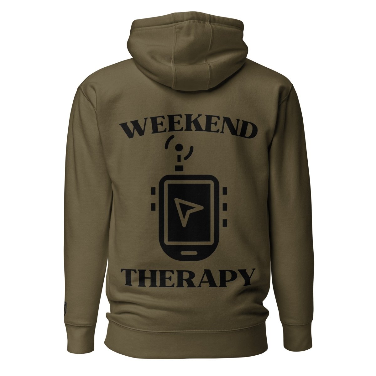 Weekend Therapy Treasure Hunting Hoodie – GPS Device Edition by Weekend Therapy™ – Weekend Therapy Clothing