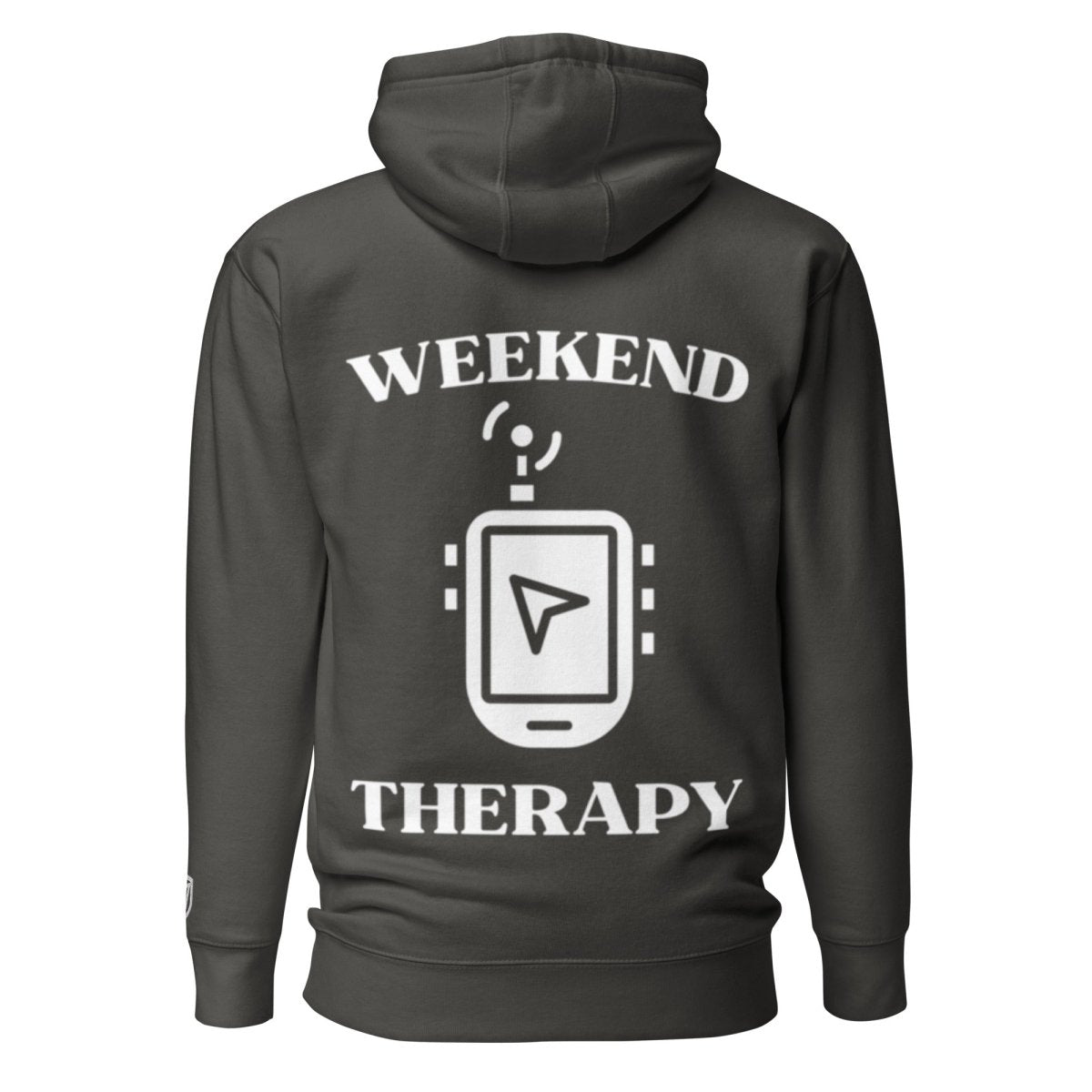 Weekend Therapy Treasure Hunting Hoodie – GPS Device Edition by Weekend Therapy™ – Weekend Therapy Clothing