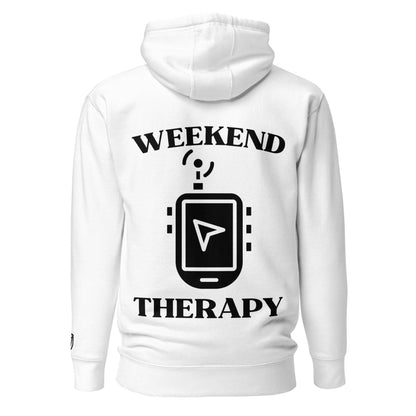 Weekend Therapy Treasure Hunting Hoodie – GPS Device Edition by Weekend Therapy™ – Weekend Therapy Clothing