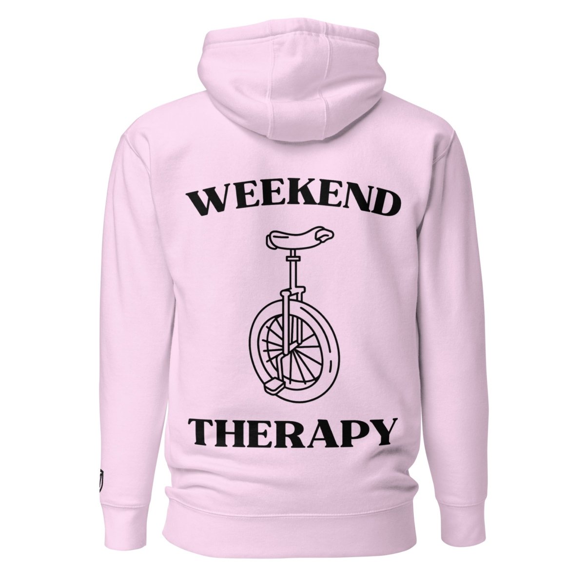 Weekend Therapy Unicycle Hoodie – Balance Edition by Weekend Therapy™ – Weekend Therapy Clothing