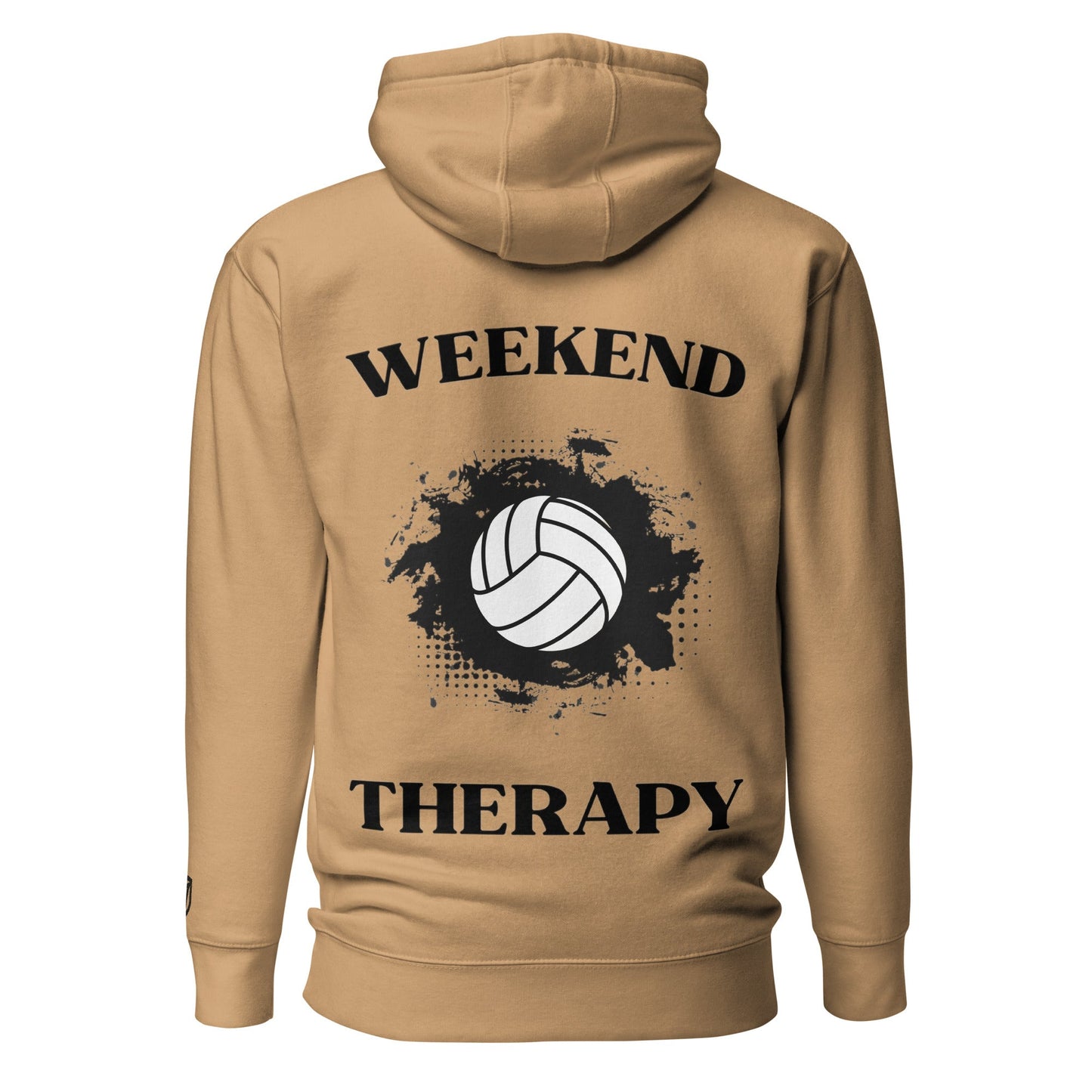 Weekend Therapy Volleyball Hoodie – Impact Edition by Weekend Therapy™ – Weekend Therapy Clothing