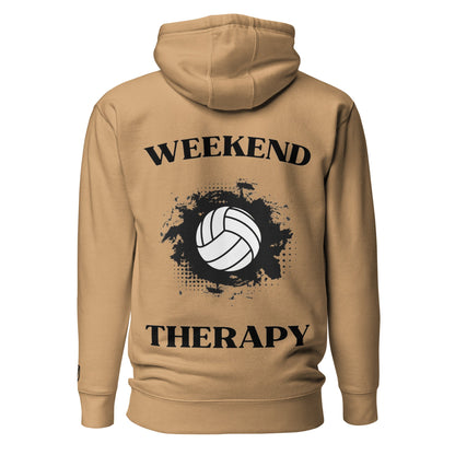Weekend Therapy Volleyball Hoodie – Impact Edition by Weekend Therapy™ – Weekend Therapy Clothing