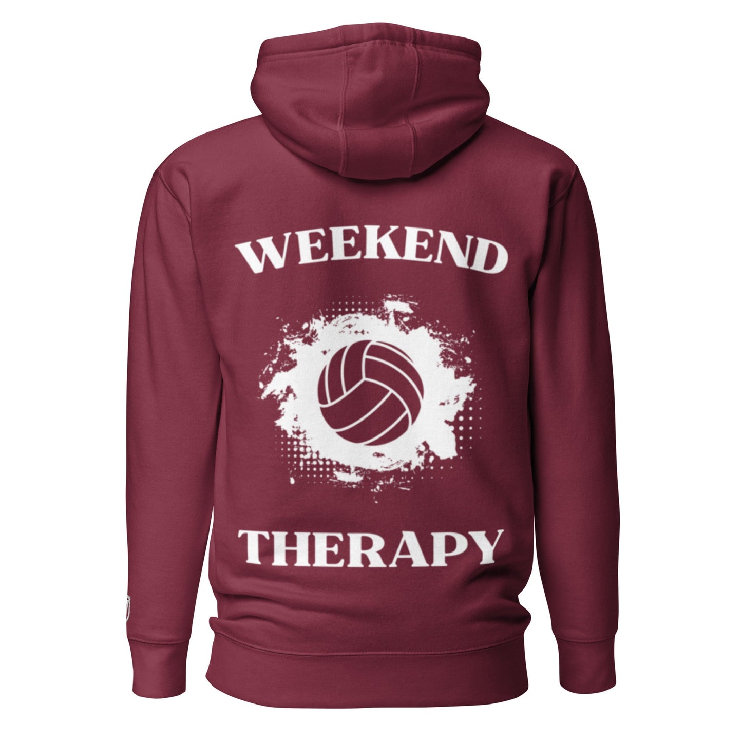 Weekend Therapy Volleyball Hoodie – Impact Edition by Weekend Therapy™ – Weekend Therapy Clothing