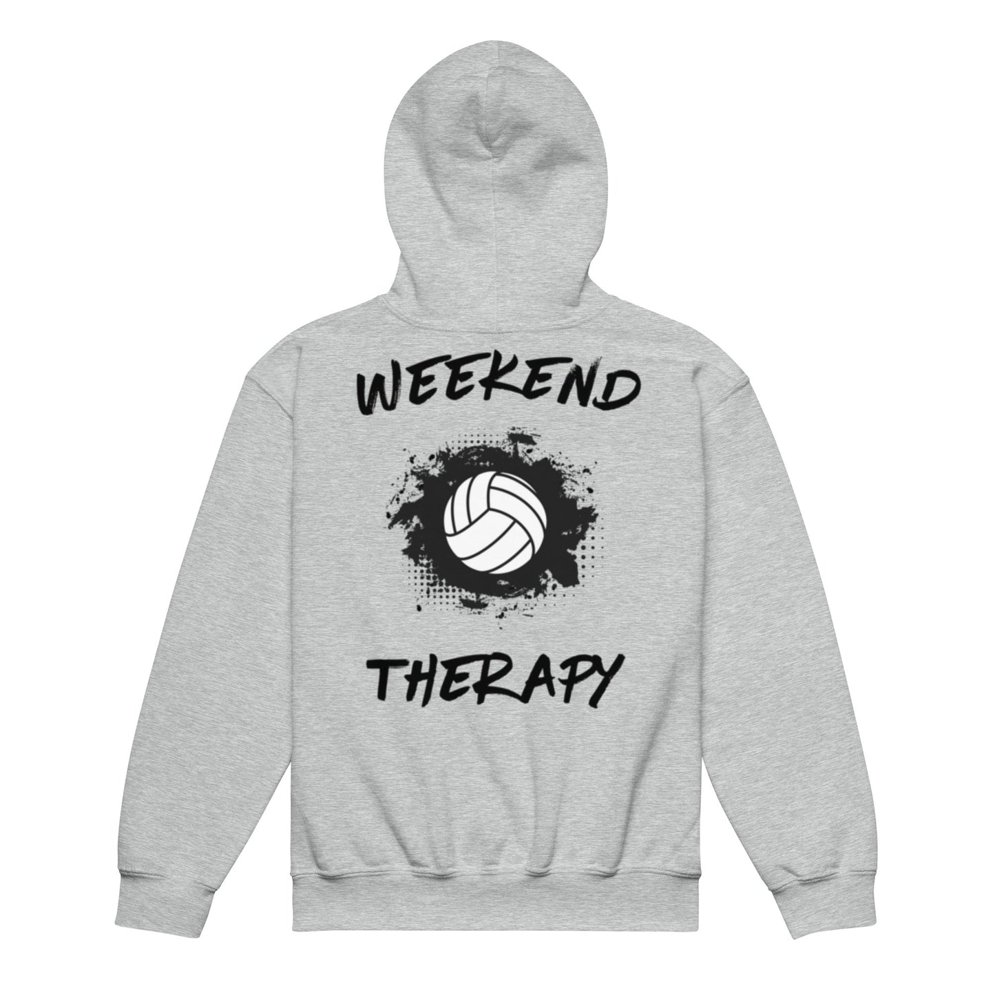 Weekend Therapy Volleyball Hoodie – Impact Edition by Weekend Therapy™ – Weekend Therapy Clothing