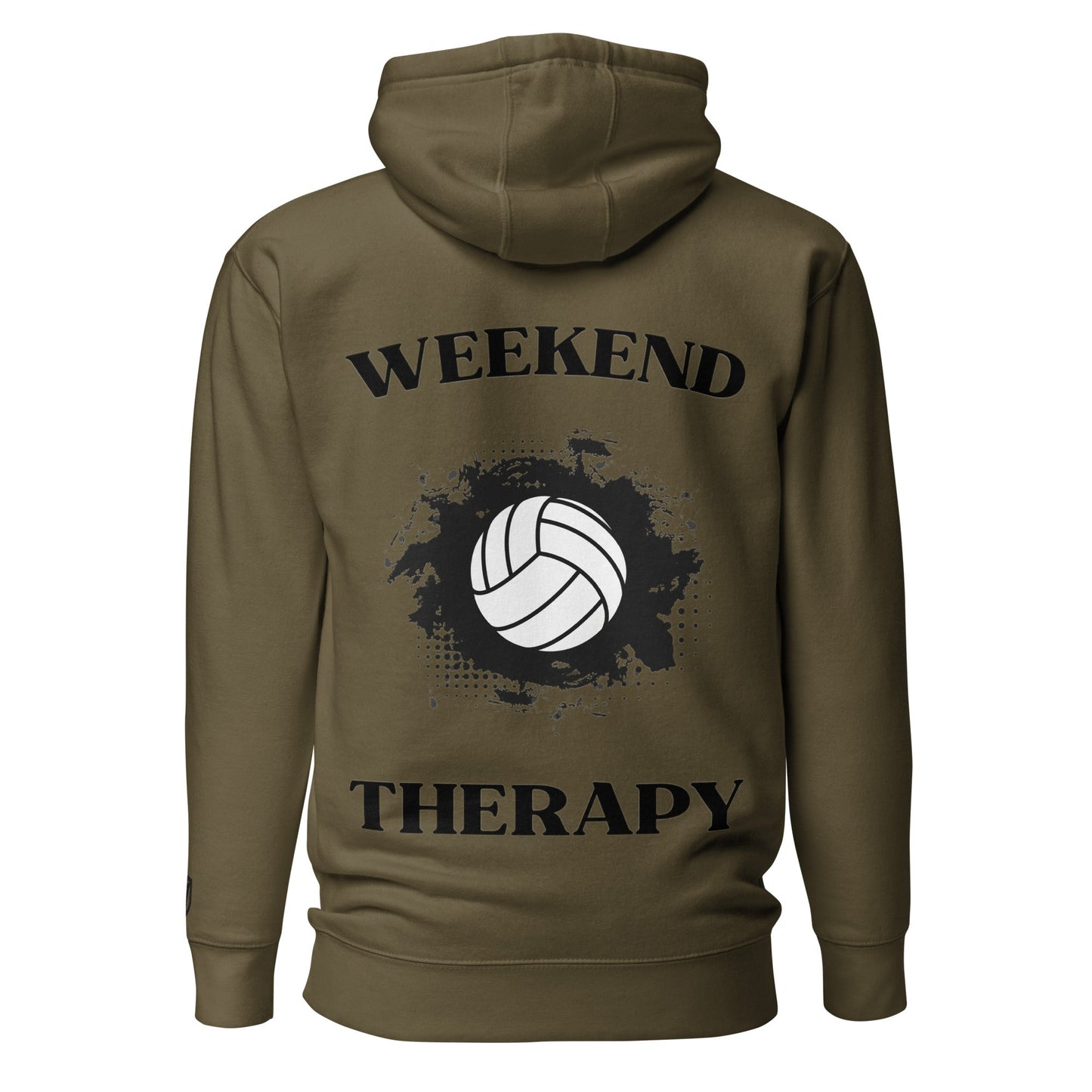 Weekend Therapy Volleyball Hoodie – Impact Edition by Weekend Therapy™ – Weekend Therapy Clothing