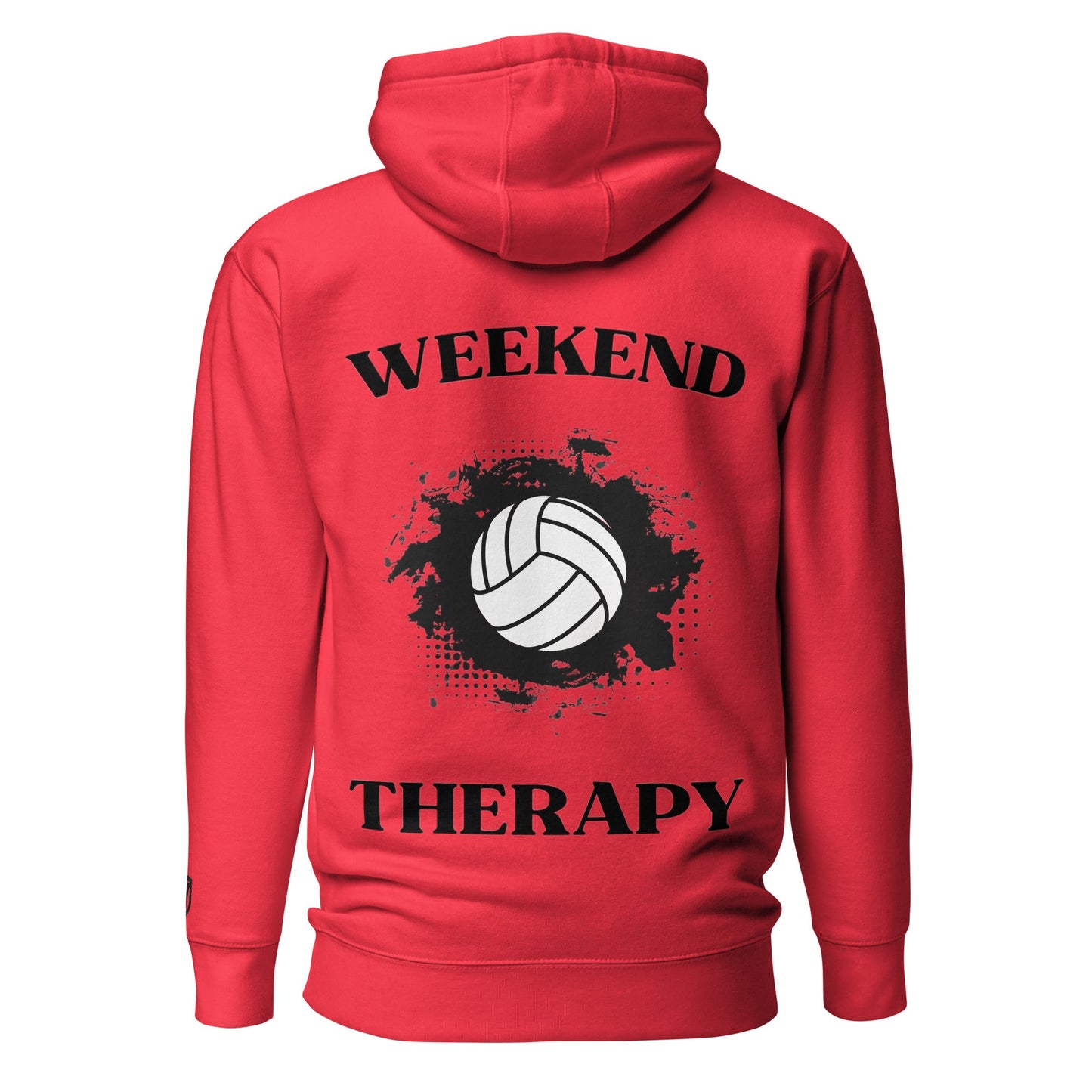 Weekend Therapy Volleyball Hoodie – Impact Edition by Weekend Therapy™ – Weekend Therapy Clothing