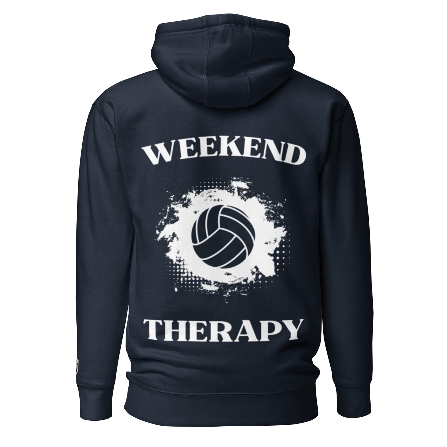 Weekend Therapy Volleyball Hoodie – Impact Edition by Weekend Therapy™ – Weekend Therapy Clothing