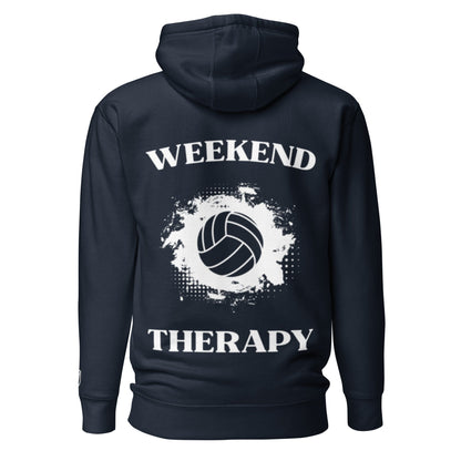 Weekend Therapy Volleyball Hoodie – Impact Edition by Weekend Therapy™ – Weekend Therapy Clothing