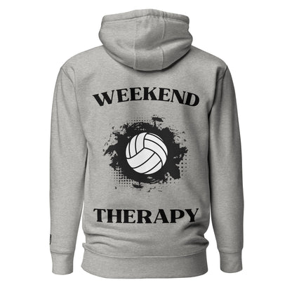 Weekend Therapy Volleyball Hoodie – Impact Edition by Weekend Therapy™ – Weekend Therapy Clothing