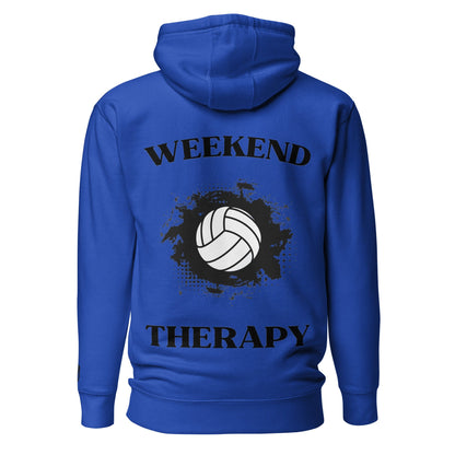 Weekend Therapy Volleyball Hoodie – Impact Edition by Weekend Therapy™ – Weekend Therapy Clothing