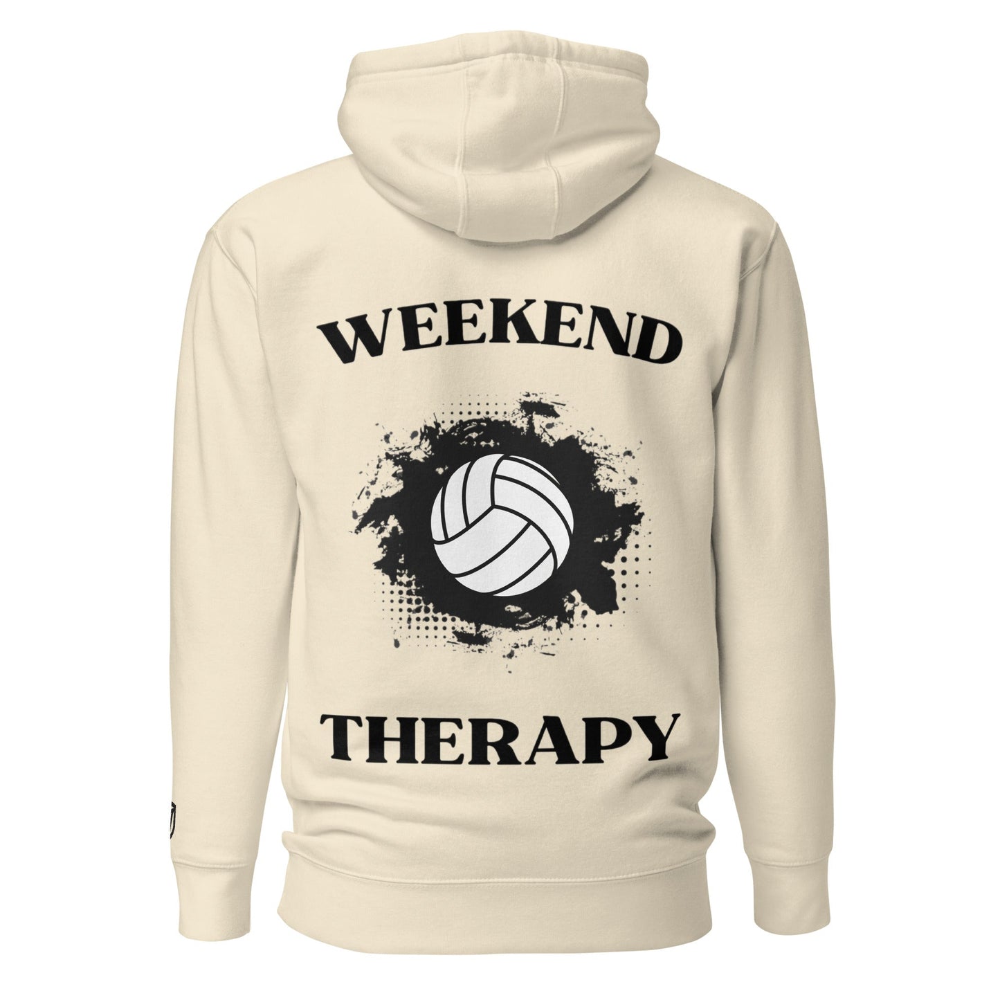 Weekend Therapy Volleyball Hoodie – Impact Edition by Weekend Therapy™ – Weekend Therapy Clothing
