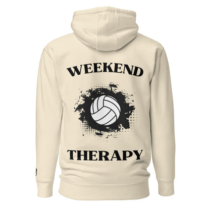 Weekend Therapy Volleyball Hoodie – Impact Edition by Weekend Therapy™ – Weekend Therapy Clothing