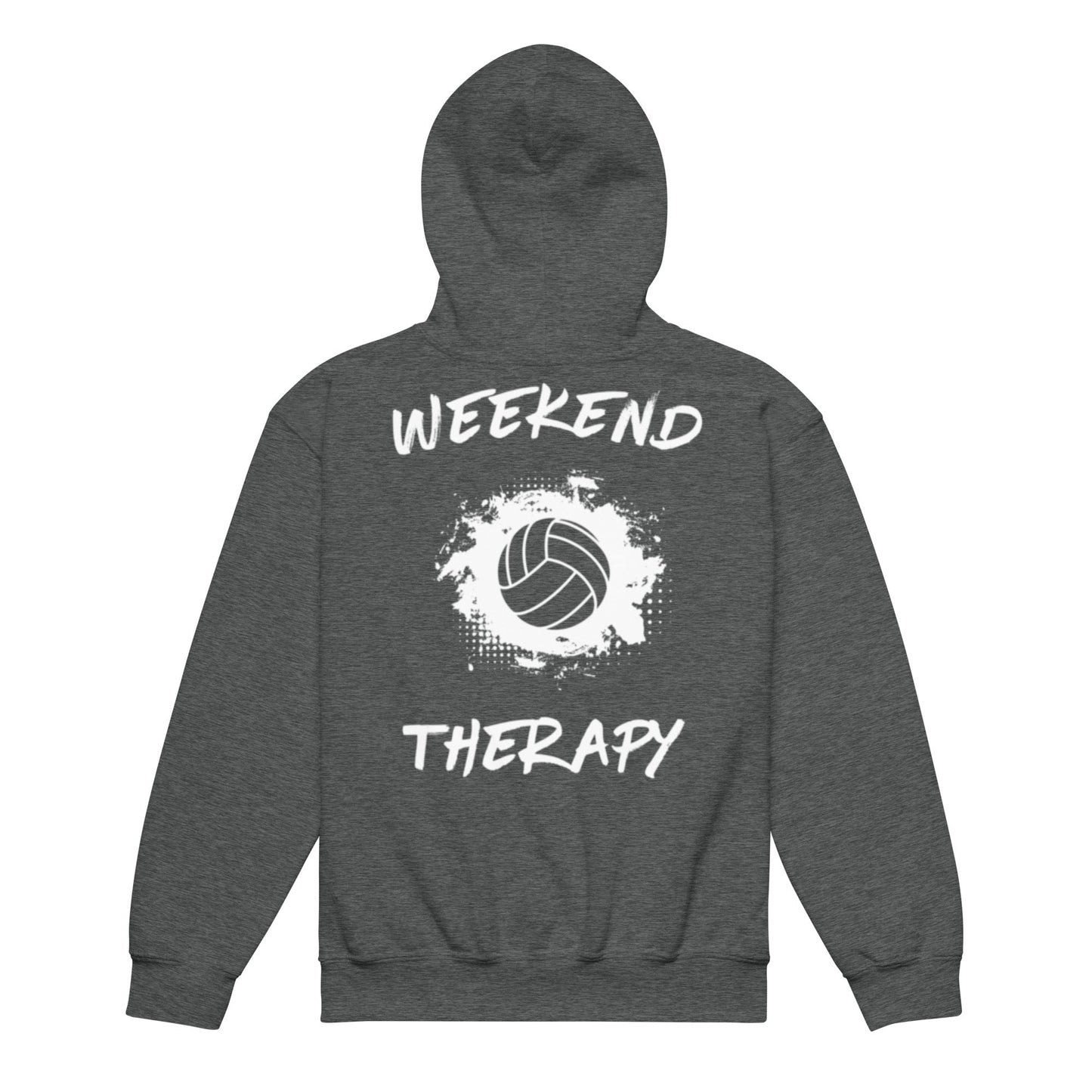 Weekend Therapy Volleyball Hoodie – Impact Edition by Weekend Therapy™ – Weekend Therapy Clothing
