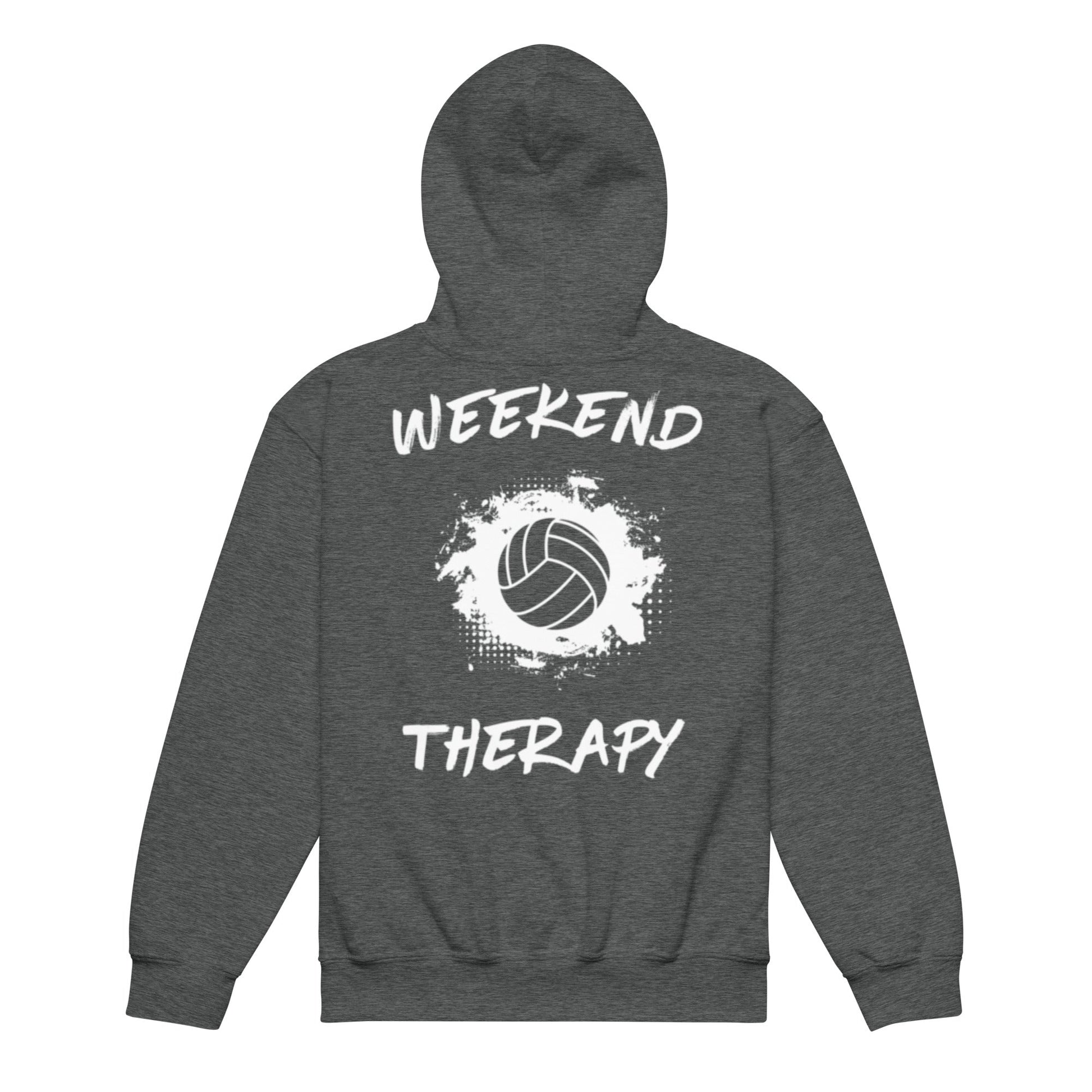 Weekend Therapy Volleyball Hoodie – Impact Edition by Weekend Therapy™ – Weekend Therapy Clothing