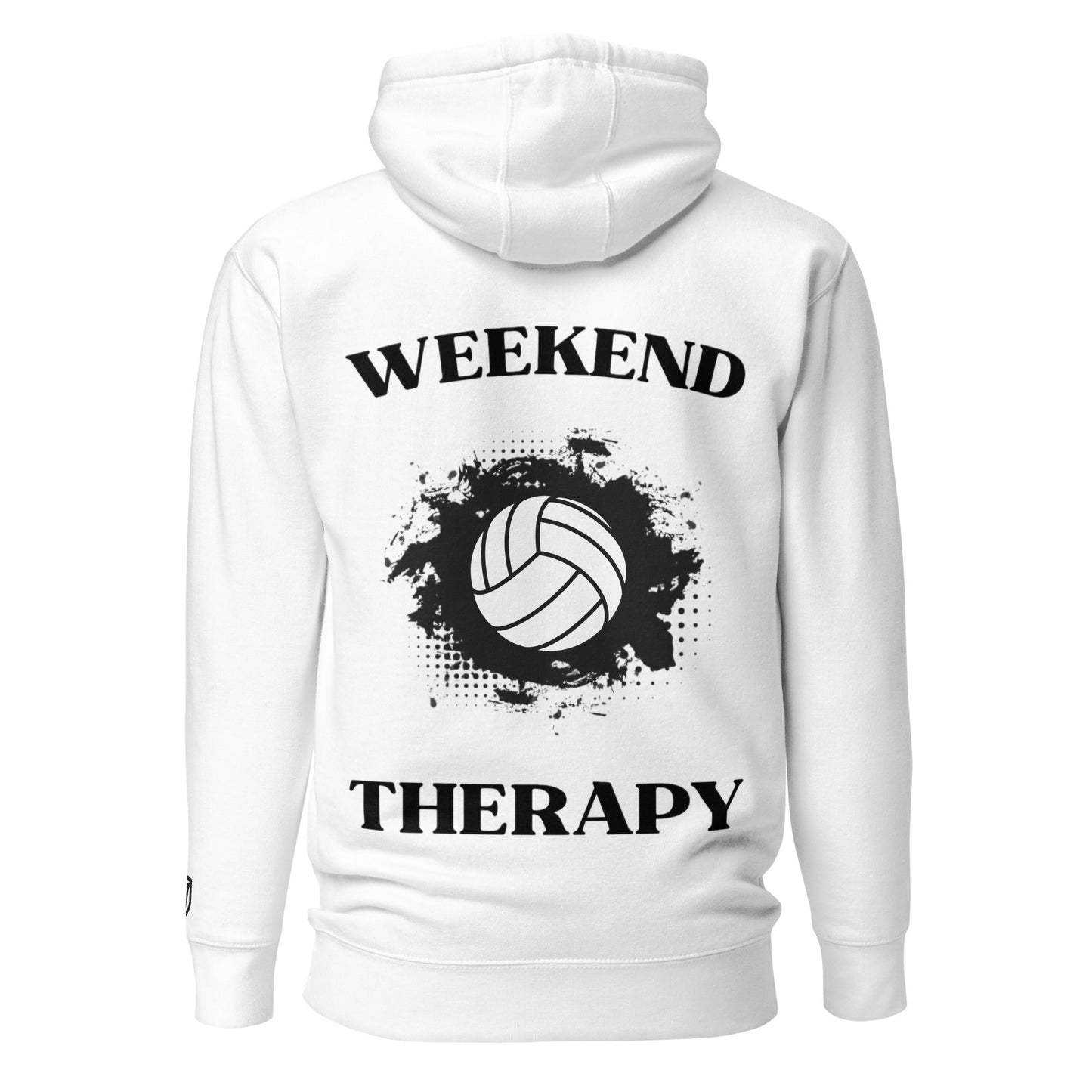 Weekend Therapy Volleyball Hoodie – Impact Edition by Weekend Therapy™ – Weekend Therapy Clothing