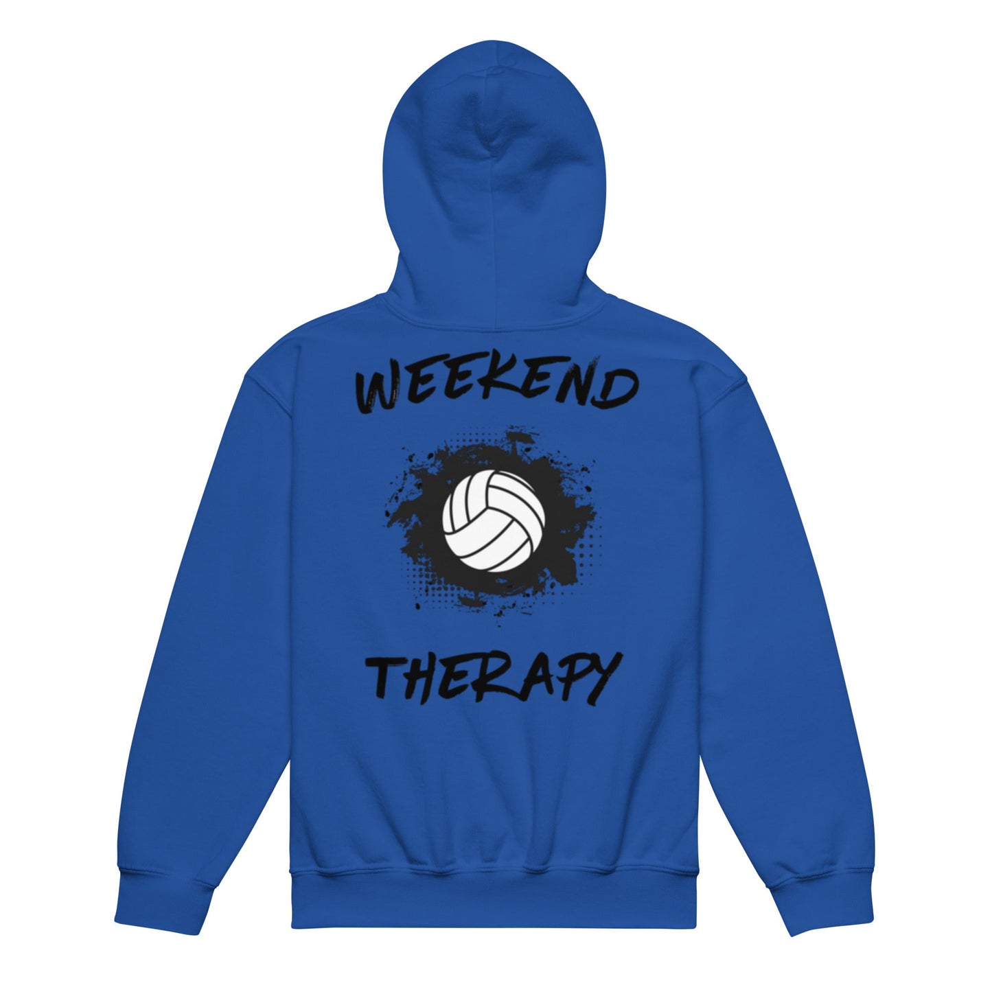Weekend Therapy Volleyball Hoodie – Impact Edition by Weekend Therapy™ – Weekend Therapy Clothing