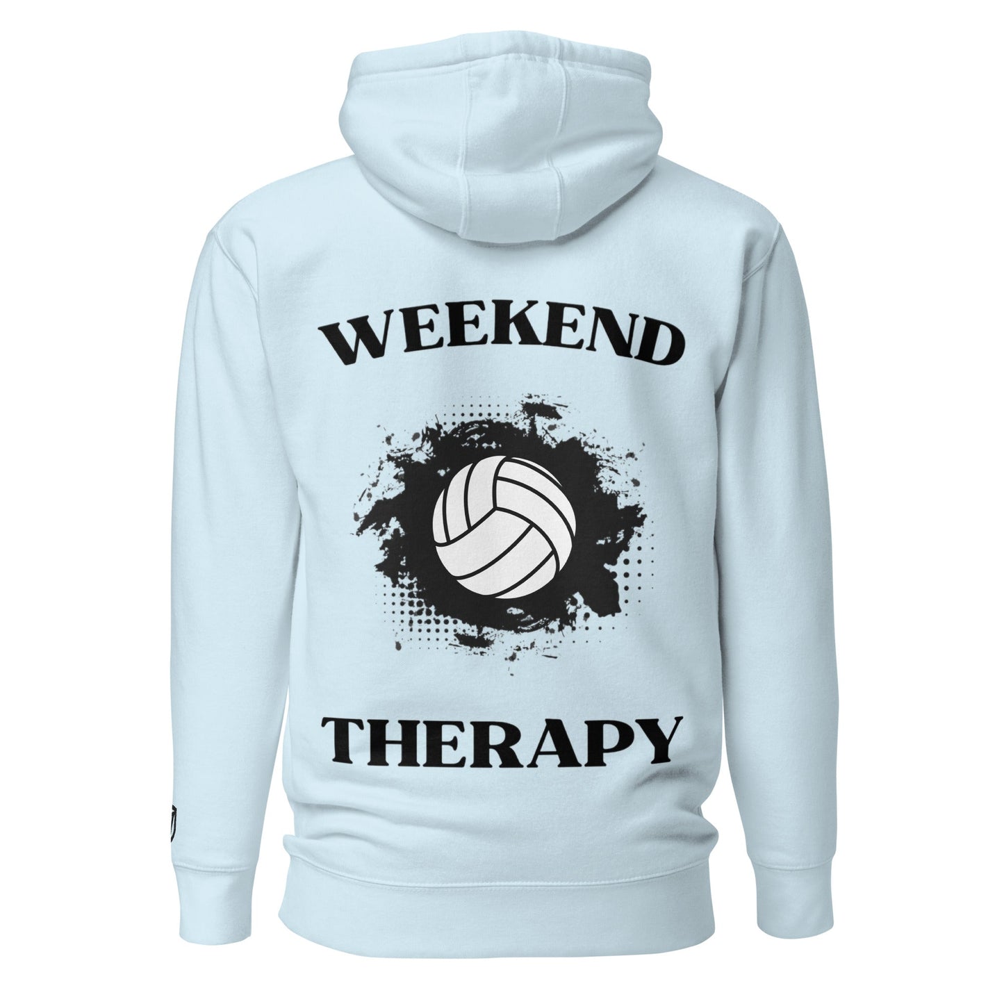 Weekend Therapy Volleyball Hoodie – Impact Edition by Weekend Therapy™ – Weekend Therapy Clothing
