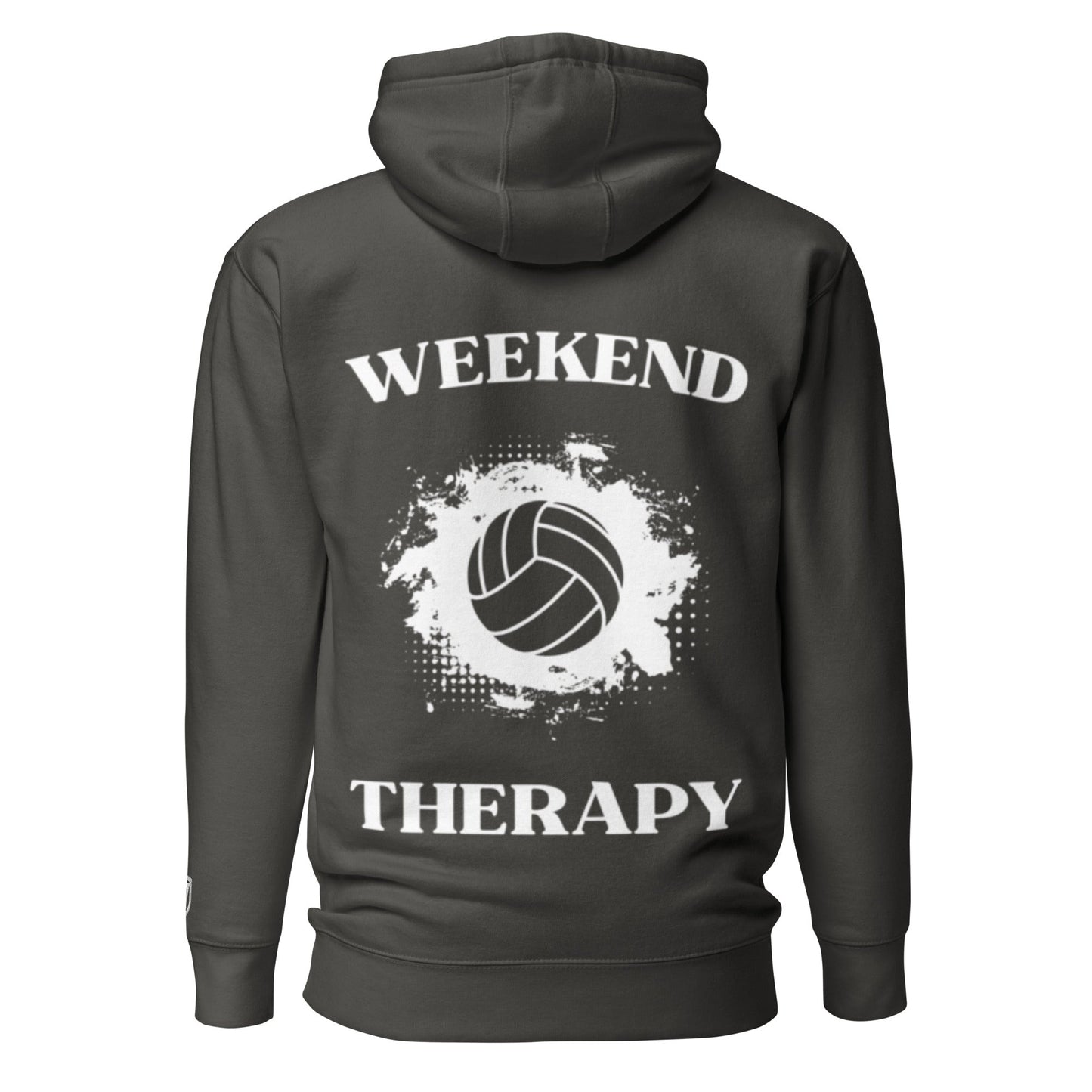 Weekend Therapy Volleyball Hoodie – Impact Edition by Weekend Therapy™ – Weekend Therapy Clothing