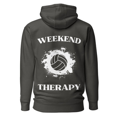 Weekend Therapy Volleyball Hoodie – Impact Edition by Weekend Therapy™ – Weekend Therapy Clothing