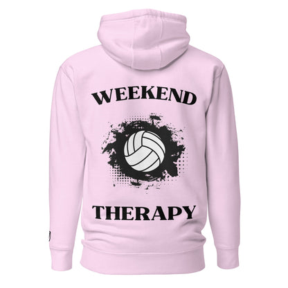 Weekend Therapy Volleyball Hoodie – Impact Edition by Weekend Therapy™ – Weekend Therapy Clothing
