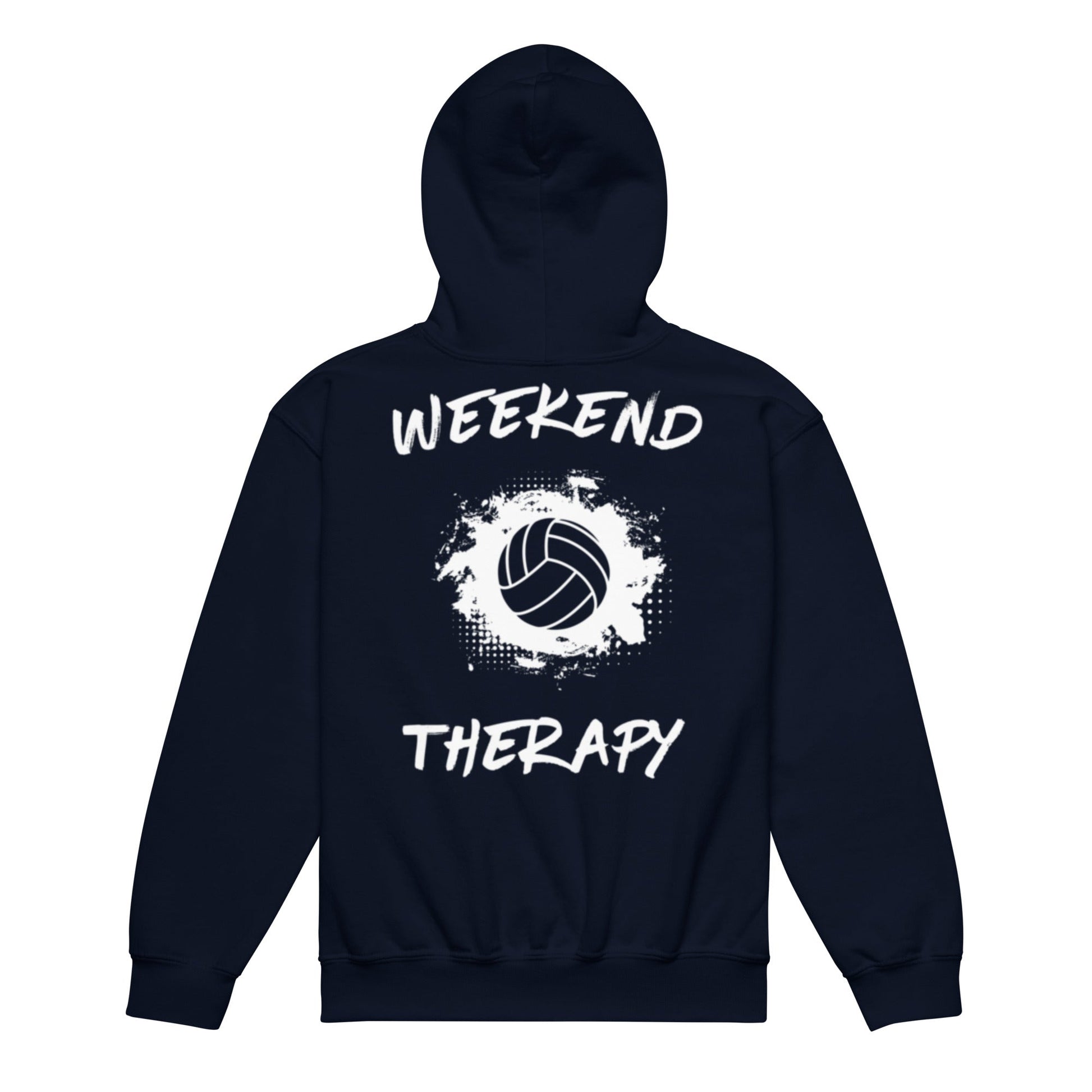 Weekend Therapy Volleyball Hoodie – Impact Edition by Weekend Therapy™ – Weekend Therapy Clothing
