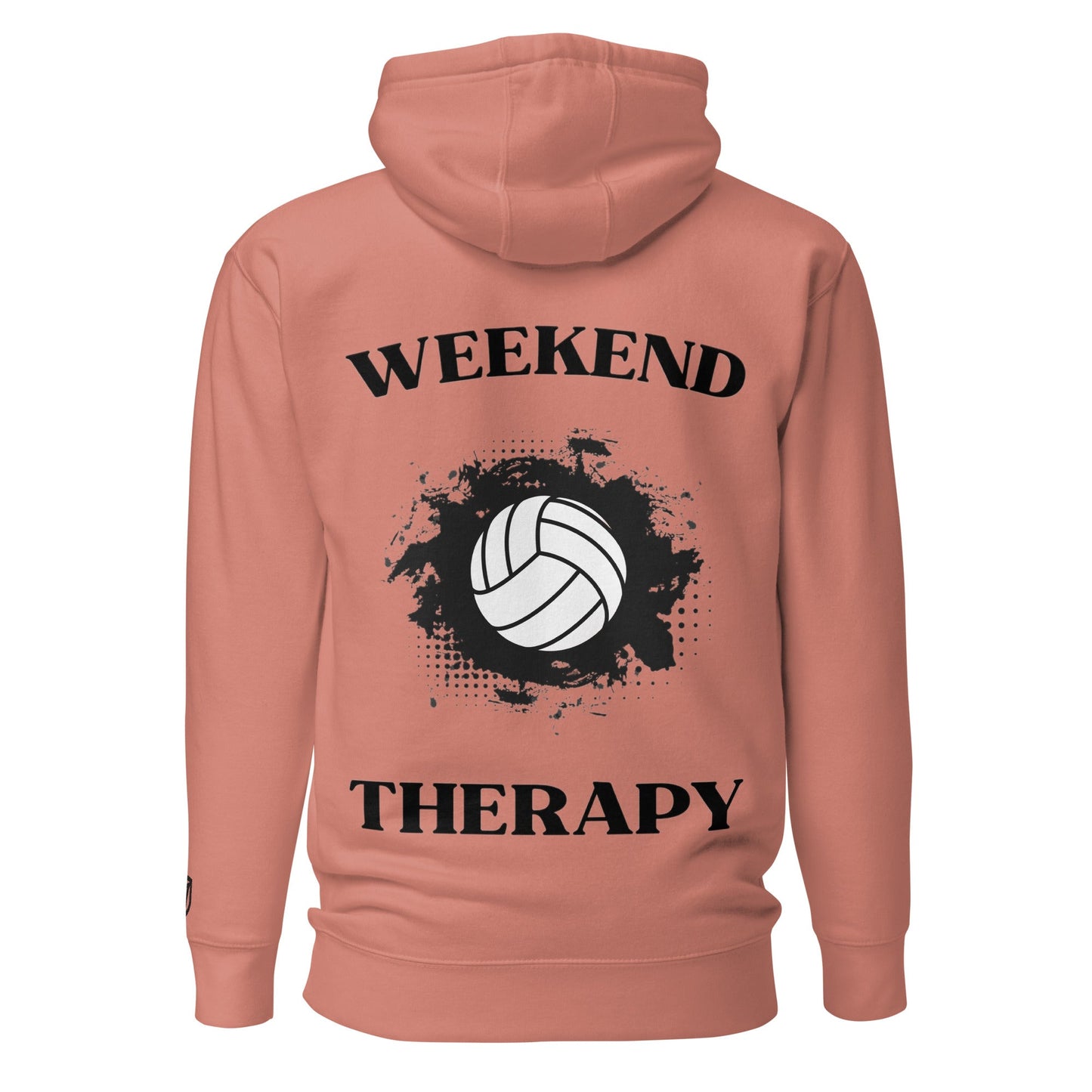 Weekend Therapy Volleyball Hoodie – Impact Edition by Weekend Therapy™ – Weekend Therapy Clothing