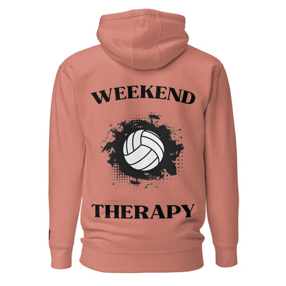 Weekend Therapy Volleyball Hoodie – Impact Edition by Weekend Therapy™ – Weekend Therapy Clothing