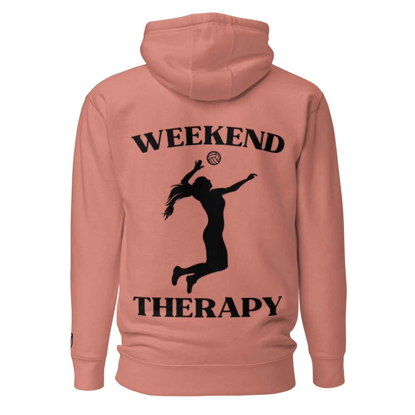 Weekend Therapy Volleyball Hoodie – Serve Edition by Weekend Therapy™ – Weekend Therapy Clothing