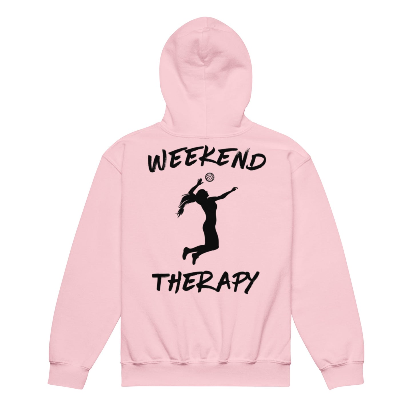 Weekend Therapy Volleyball Hoodie – Serve Edition by Weekend Therapy™ – Weekend Therapy Clothing