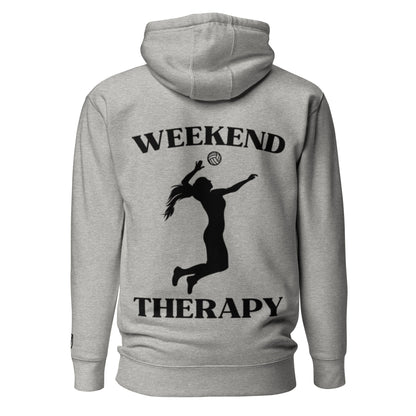 Weekend Therapy Volleyball Hoodie – Serve Edition by Weekend Therapy™ – Weekend Therapy Clothing