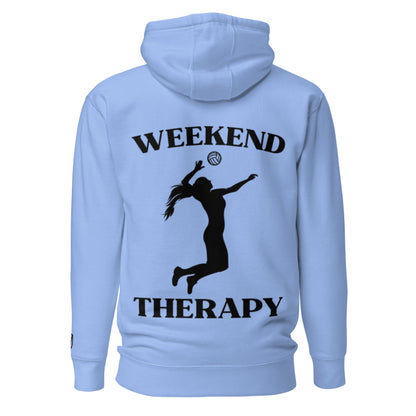 Weekend Therapy Volleyball Hoodie – Serve Edition by Weekend Therapy™ – Weekend Therapy Clothing
