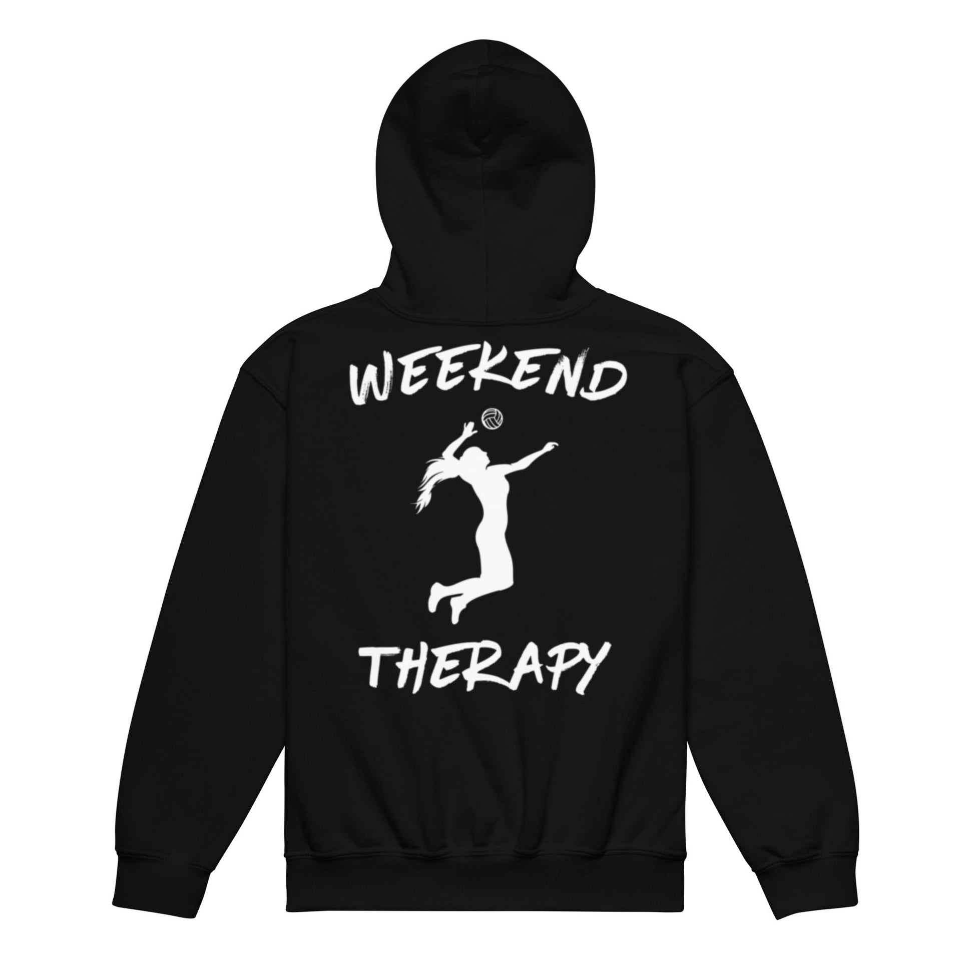 Weekend Therapy Volleyball Hoodie – Serve Edition by Weekend Therapy™ – Weekend Therapy Clothing